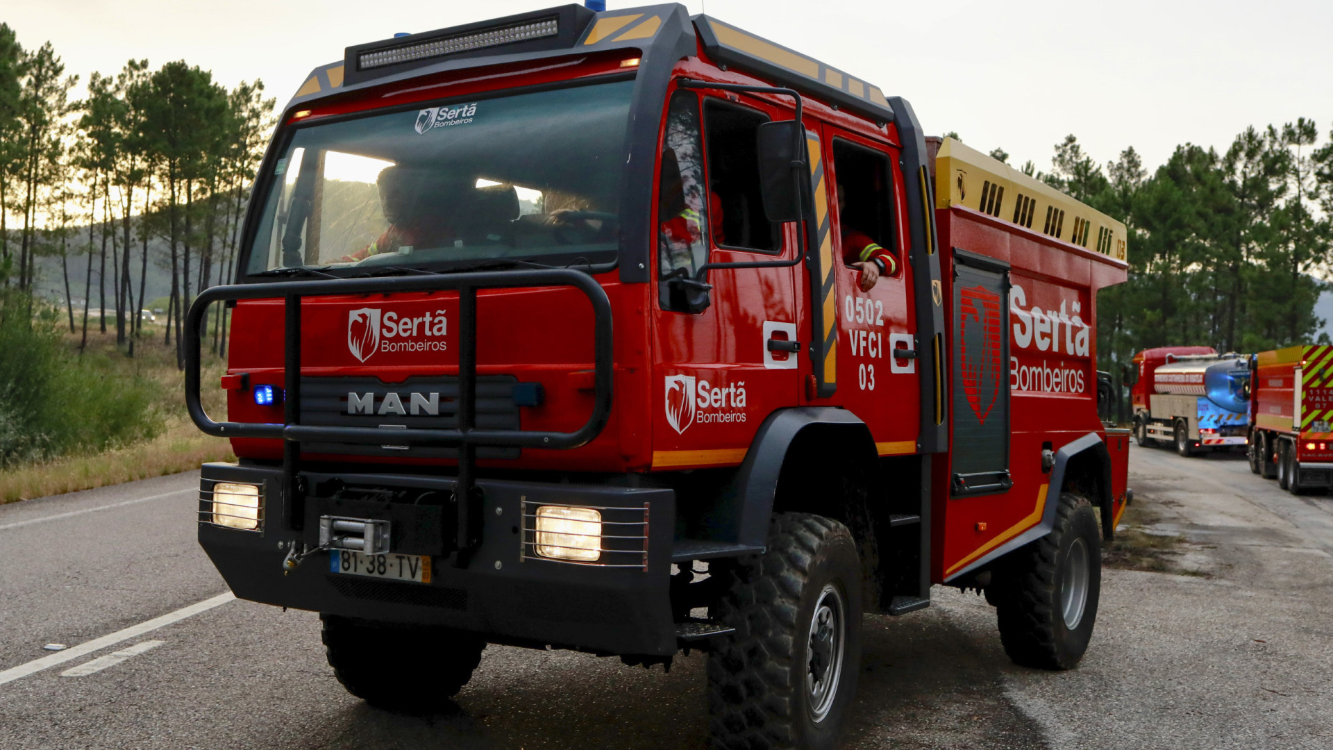Incendio a Ponte de Lima sotto controllo e in fase di risoluzione.